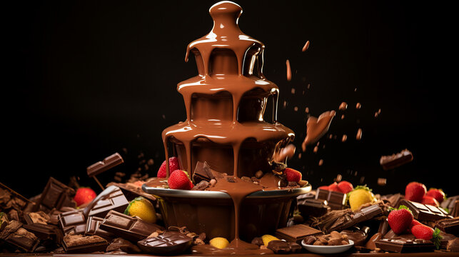 Chocolate Fountain Stall